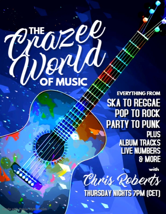 The Crazee World Of Music with Chris Roberts